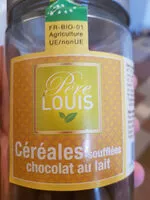 Mängden socker i céréales soufflées chocolat au lait pere louis