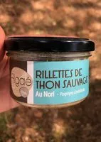 Mängden socker i Rillettes de thon sauvage
