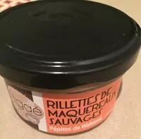 Mängden socker i Rillettes de maquereaux sauvages