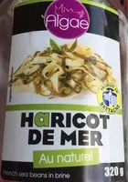 Mängden socker i Haricot de mer au naturel