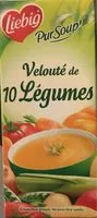 Mängden socker i Velouté de 10 légumes