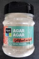 Mängden socker i Agar agar