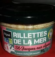 Mängden socker i RILLETTES DE LA MER ST JACQUES AUX ALGUES
