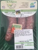 Mängden socker i Saucisses rustiques