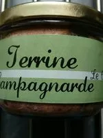 Mängden socker i Terrine campagnarde VALLEGRAIN