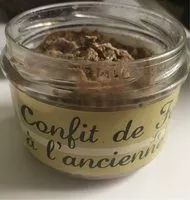 Mängden socker i Confit de foie a l'ancienne