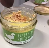 Mängden socker i Rillette De Canard