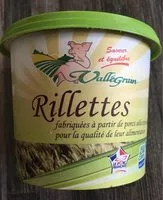 Mängden socker i Rillettes