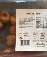 Mängden socker i Acras de morue