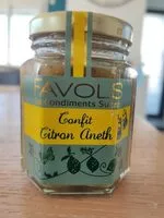 Mängden socker i Confit citron aneth