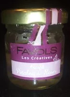 Mängden socker i Confit petale de roses