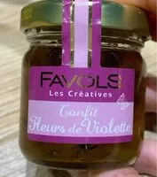 Mängden socker i Confit de fleurs de violette