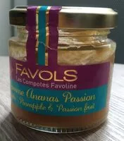 Mängden socker i Les Compotes Favoline Pomme Ananas Passion