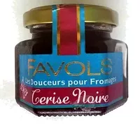 Mängden socker i Confiture de cerise noire
