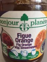 Mängden socker i Confiture Figues Oranges