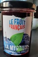 Mängden socker i La myrtille confiture bio