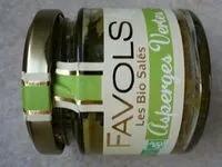 Mängden socker i Favols asperges vertes