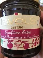 Mängden socker i Confiture extra pomme pruneau du lot et garonne