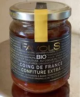 Mängden socker i Confiture extra Coing de France