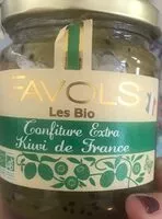 Mängden socker i Confiture extra kiwi de France