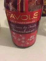 Mängden socker i Confiture Favols framboise