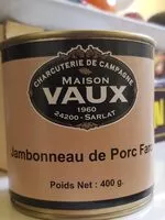 Mängden socker i Jambonneau de Porc Farci