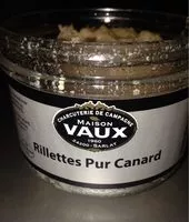 Mängden socker i Rillettes pur canard