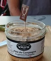 Mängden socker i Pâté de campagne au piment d'espelette
