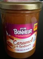 Mängden socker i Pâte à tartiner caramel au sel de Guérande