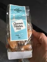 Mängden socker i Caramels tendres