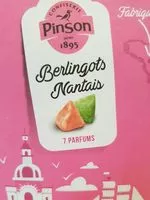 Mängden socker i Berlingots nantais