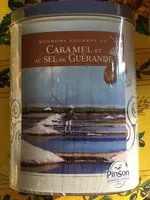 Mängden socker i Bonbons fourrés au Caramel et au sel de Guérande