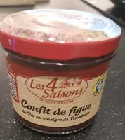 Mängden socker i Confit de figue au vinaigre de framboise