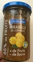 Mängden socker i Mirabelle de Lorraine
