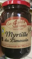 Mängden socker i Myrtille de Bretagne