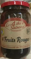 Mängden socker i 4 Fruits Rouges