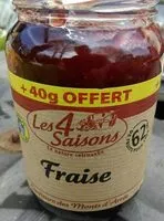 Mängden socker i Confiture fraise