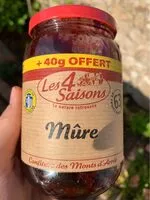 Mängden socker i Confiture de Mûre