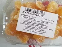 Mängden socker i Gingembre confit