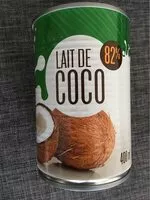 Mängden socker i Lait de coco