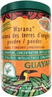 Mängden socker i Warana (Guarana des terres d'origine) poudre