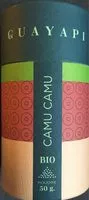 Mängden socker i Camu camu Bio - poudre
