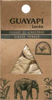 Mängden socker i Gingembre poudre