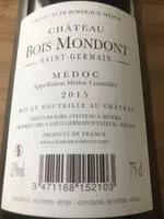 Mängden socker i Château du bois mondont