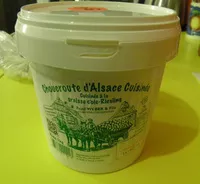 Mängden socker i Choucroute d'Alsace cuisinée