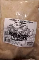 Mängden socker i Choucroute de Krautergersheim