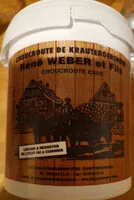 Mängden socker i Choucroute De Krautergershiem, René Weber Et Fils