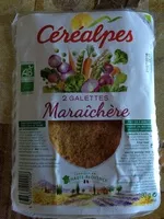 Mängden socker i 2 Galettes Maraîchère