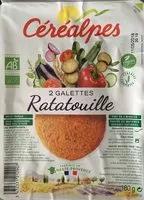 Mängden socker i 2 galettes Ratatouille