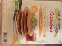 Mängden socker i Galettes au son d'avoine Vanille